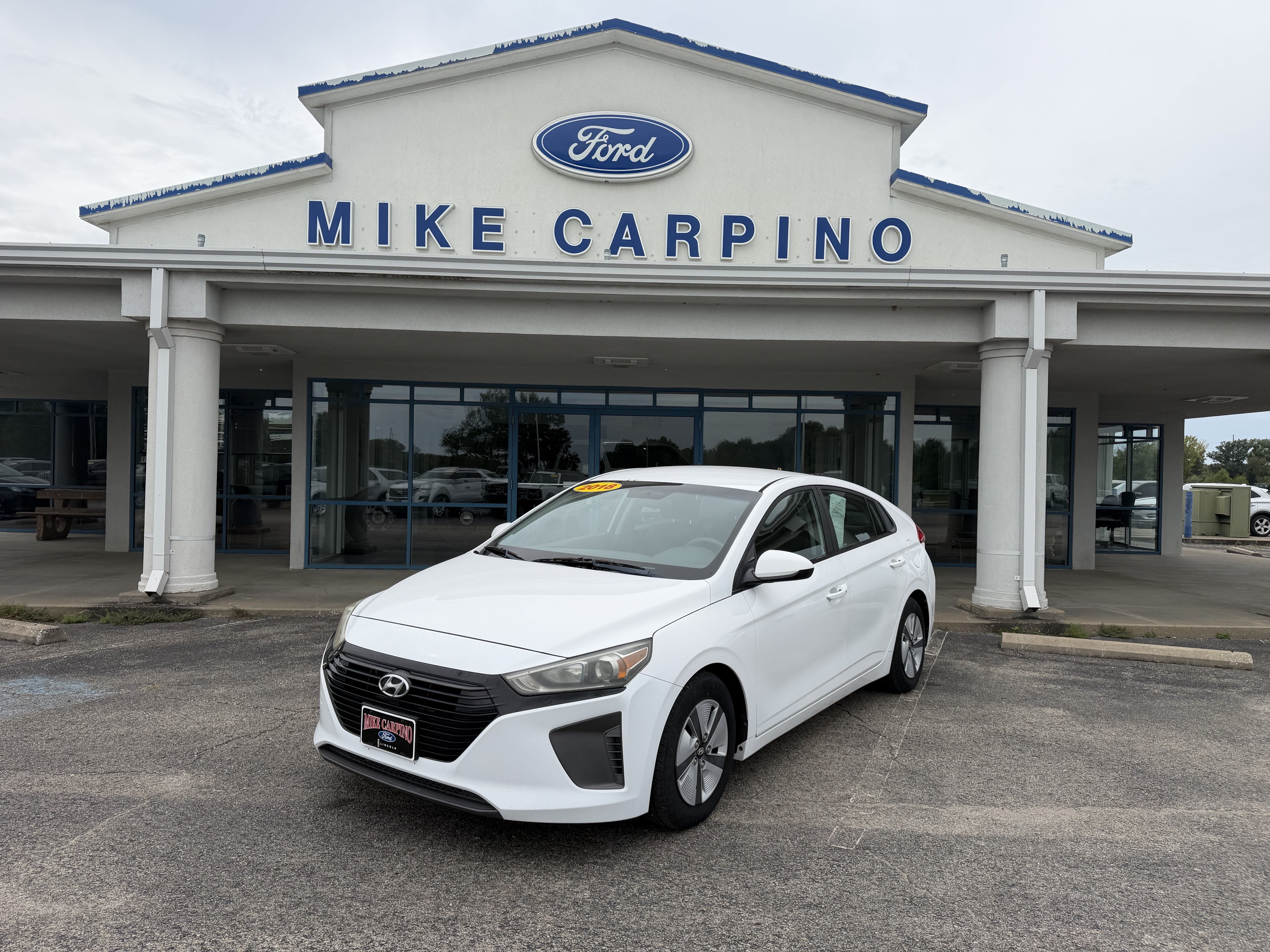 2018 Hyundai Ioniq Hybrid Blue