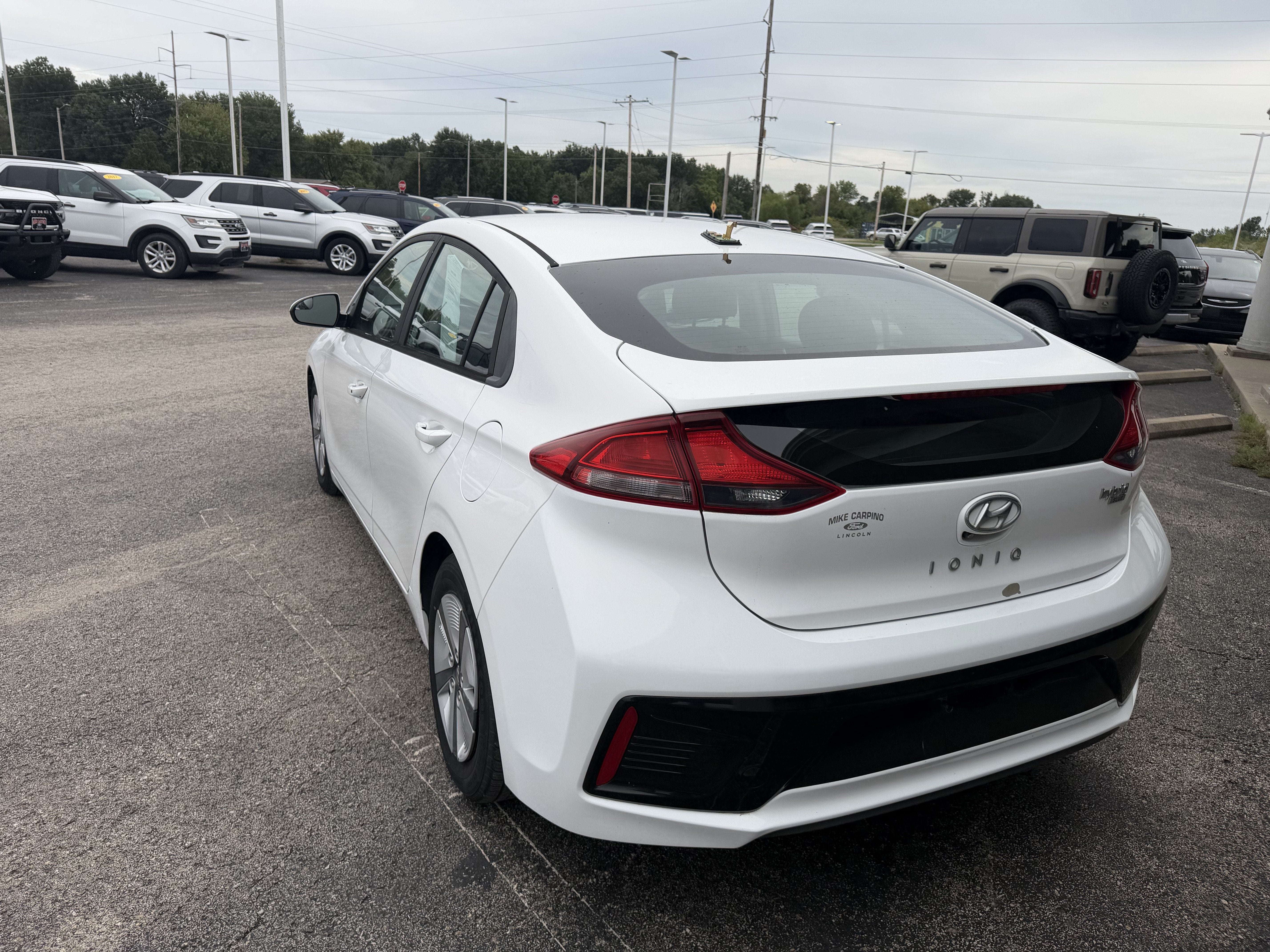 2018 Hyundai Ioniq Hybrid Blue