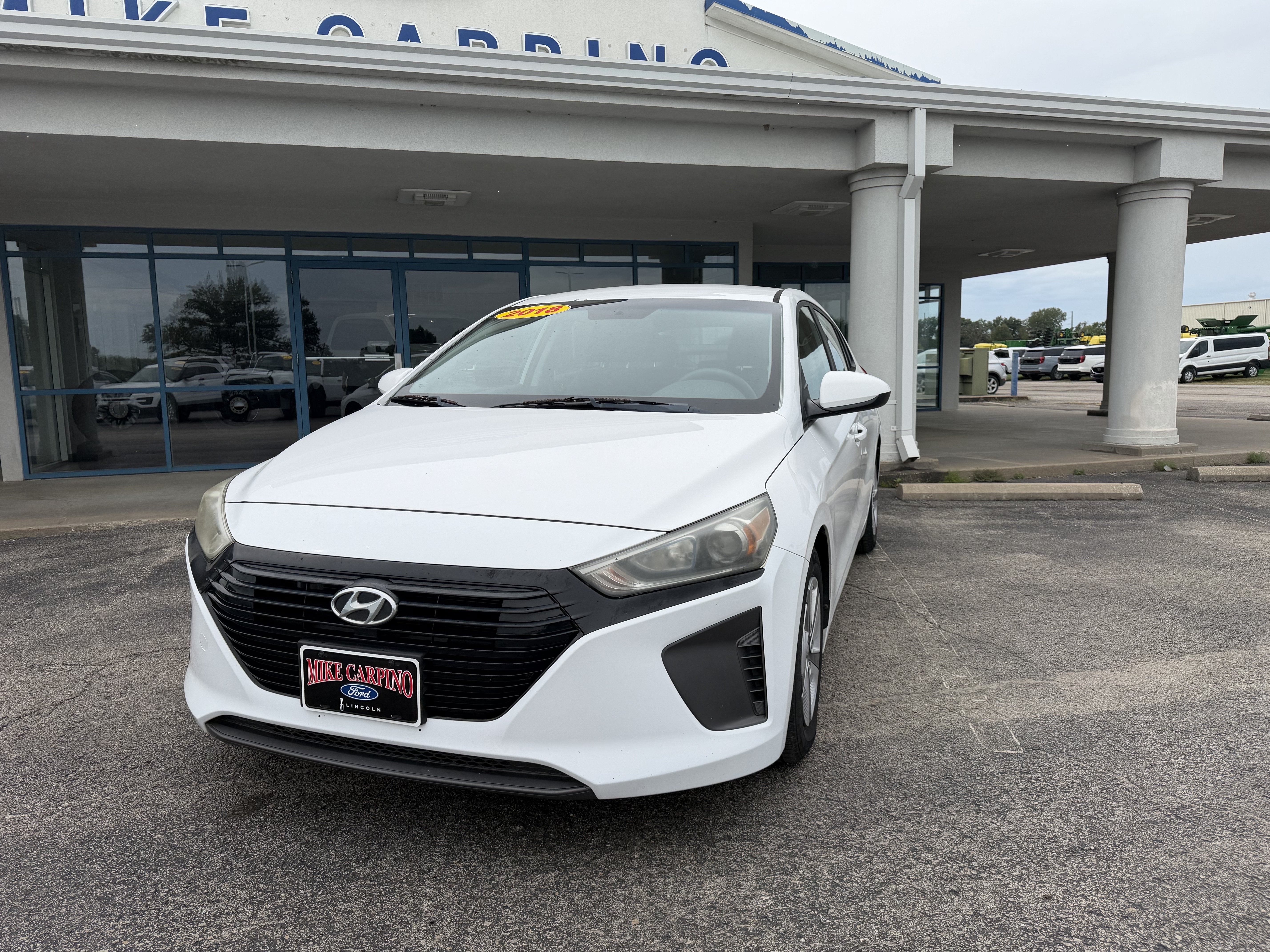 2018 Hyundai Ioniq Hybrid Blue