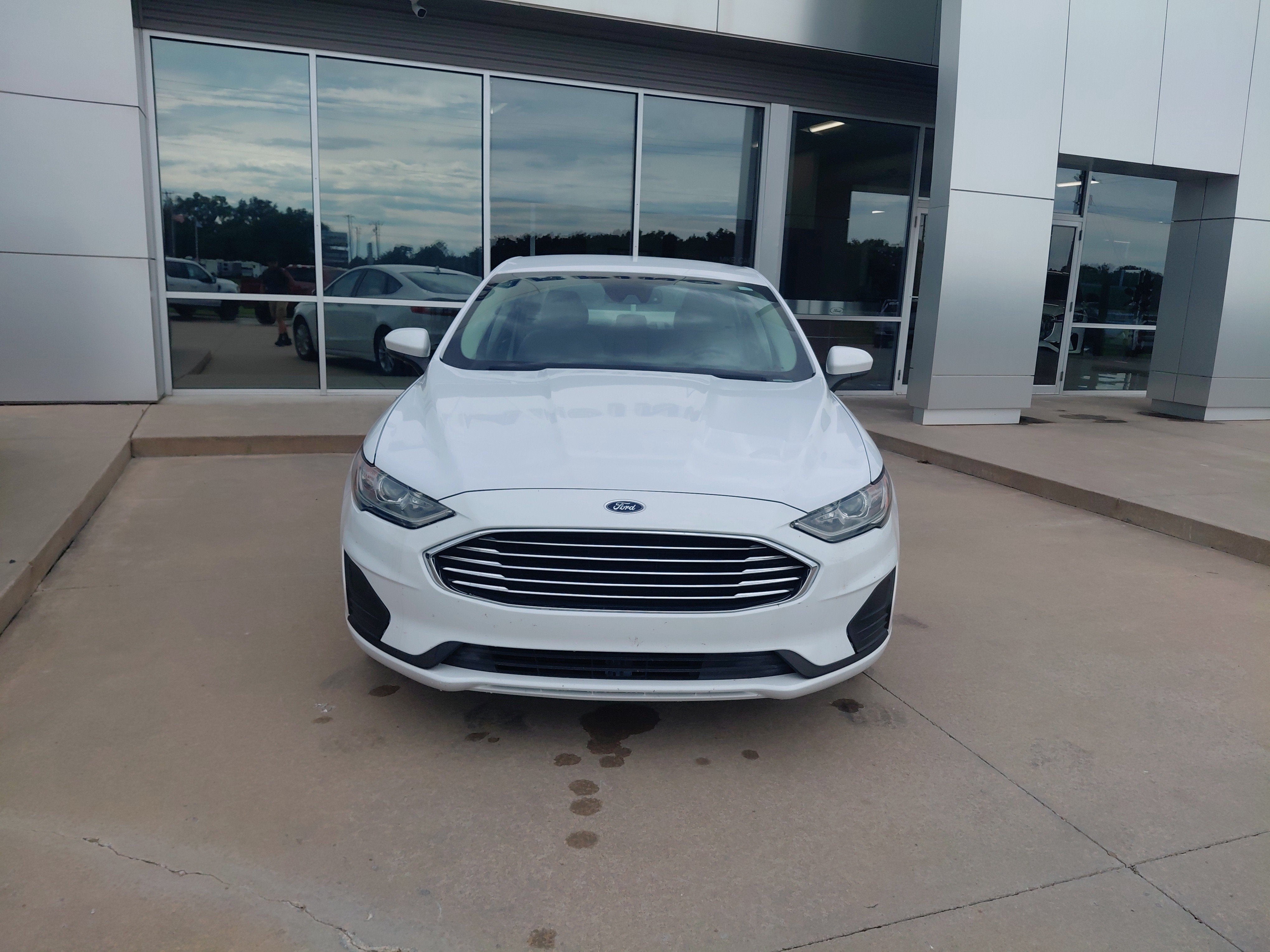 Used 2019 Ford Fusion SE with VIN 3FA6P0HD3KR162355 for sale in Columbus, KS