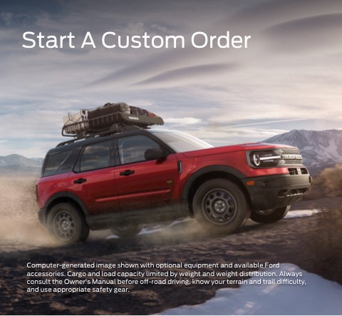 Start a custom order | Mike Carpino Ford Columbus in Columbus KS