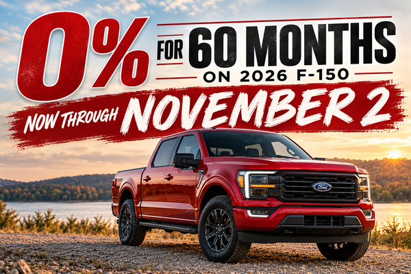 )% Interest On 2026 F150