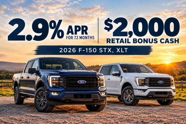 2026 F-150 XLT STX Low APR